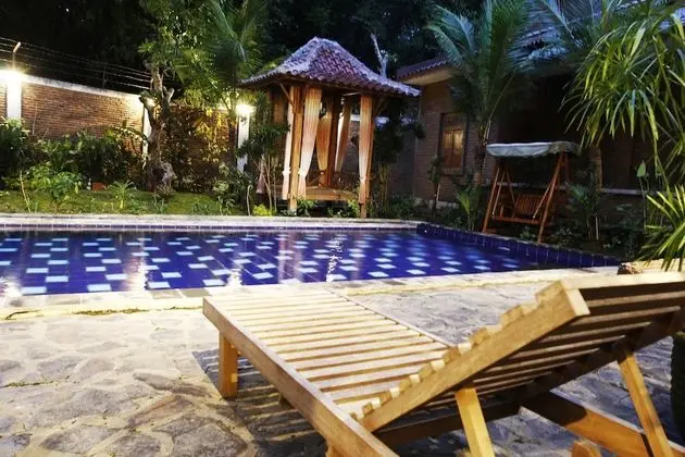 Joglo Mandapa Boutique Hotel & Resto - Havuz