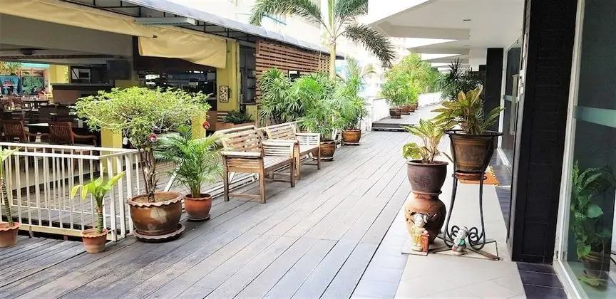 Jomtien Plaza Residence With sea View, spa Shower Bath tub - Dış Mekan