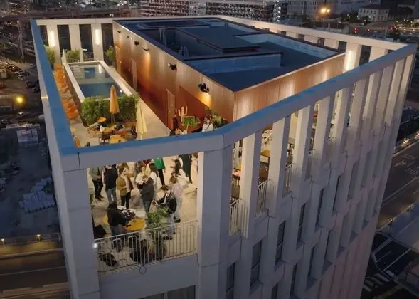 Jost Hotel Bordeaux Gare - Havuz