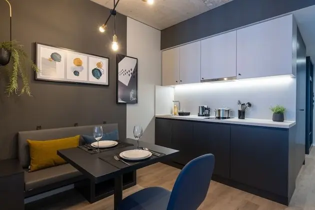 JOYN Zurich - Serviced Apartments - Mutfak