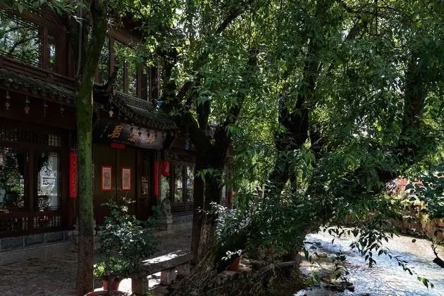 Junboxuan Riverside Courtyard - Dış Mekan