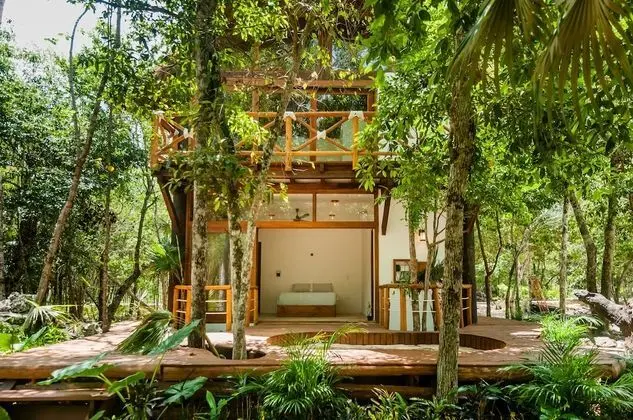Jungle Chic Villa inTulum - Lobi
