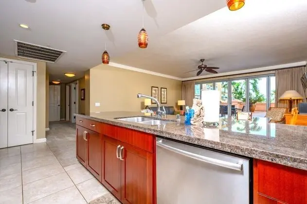 K B M Resorts- Hkh-225 Largest 2Bd Floorplan, Dual Master Suites, Ocean Views, Upgraded! - Mutfak
