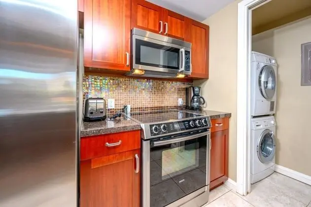 K B M Resorts- Hkh-238 Large 1bdrm, Upgraded, Private Balcony, Easy Pool and Beach Access! - Mutfak