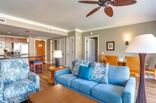 K B M Resorts- Hkh-305 Large 2bd, Chefs Kitchen, Ocean Views, Easy Beach Pool Access! - Oda Düzeni