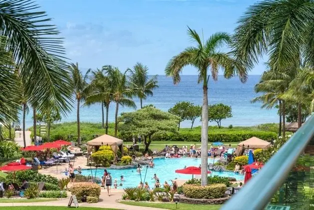 K B M Resorts- Hkh-341 Extra-large 2bd, 315ft Wrap-around Balcony, Ocean and Whale View! - Havuz
