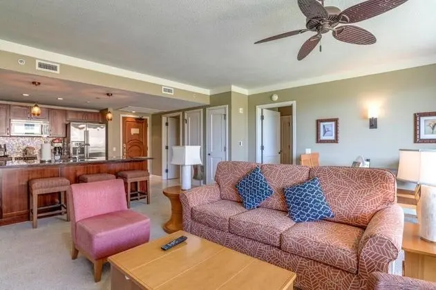 K B M Resorts- Hkh-348 Luxury 2bd, Exquisite Ocean and Island Views, Steps to Beach! - Oda Düzeni