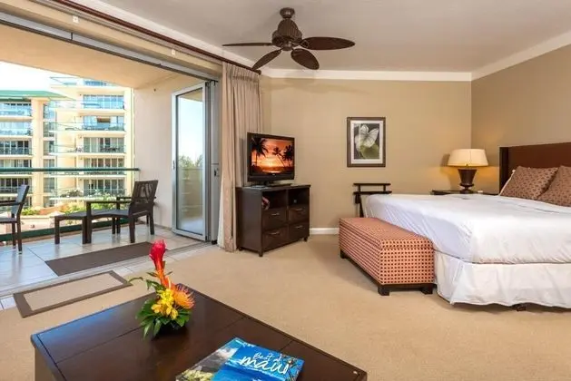 K B M Resorts- Hkh-423 Beautiful Studio, Ocean Views, Private Balcony, Easy Pool Access! - Oda Düzeni