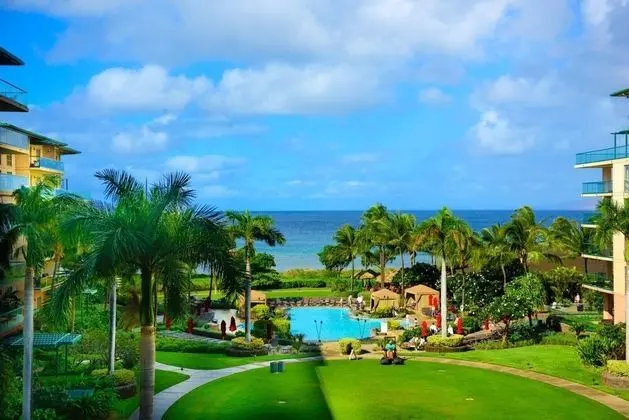 K B M Resorts- Hkh-425 Large 3bd, Ocean View, Private Balcony, Whale-watching Telescope! - Dış Mekan