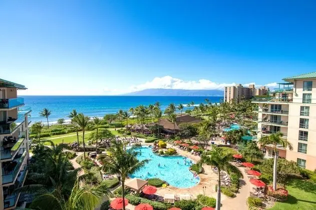 K B M Resorts- Hkh-609 Luxurious 2Bd With Large Balcony, Chefs Kitchen, Ocean Views! - Havuz