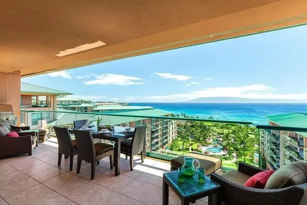 K B M Resorts- Hkk-1029 Whale Watching Central! 3bd, Outdoor Kitchen, Views to Molokai! - Oda Manzaraları
