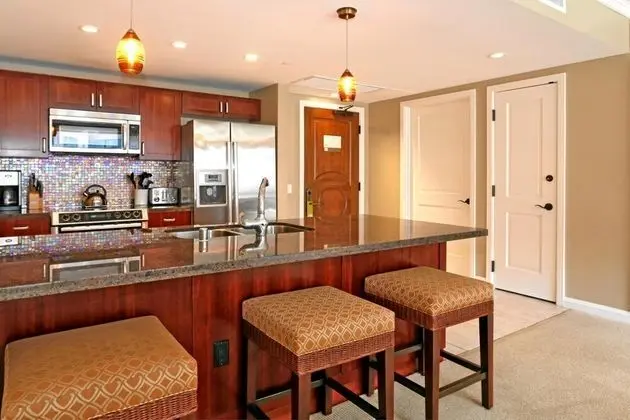 K B M Resorts- Hkk-443 Dual Master Suites, 2bd, Ocean Views, Easy Pool and Beach Access! - Mutfak