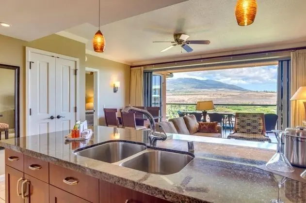 K B M Resorts- Hkk-816 Over-sized 1bdrm, 690 sq. Ft., Easy Pool and Beach Access, Remodeled! - Mutfak