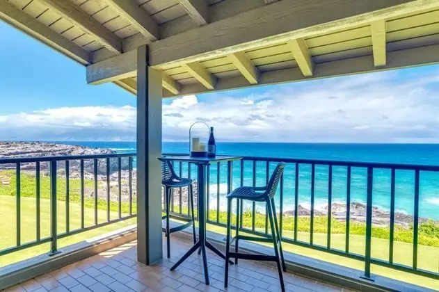 K B M Resorts- Kbv-26b1 Ocean Front 1bed , 1bath With Expansive Kapalua Ocean Views From Lanai
