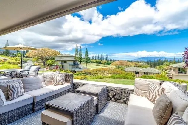 K B M Resorts- Kgv-19p2 Beautifully Designed two Bed, two Bath Golf Villa With Breath Taking Acqua Marine Views in the Heart of Kapalua!