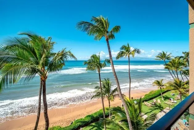 K B M Resorts- Mah-611 Gorgeous 2Bd Remodeled Oceanfront, Jaw-dropping Ocean Views! - Plaj