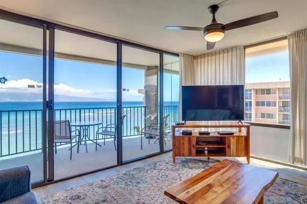 K B M Resorts- Vir-1204 Twelfth Floor Condo With Ocean Front Views on Kahana Bay