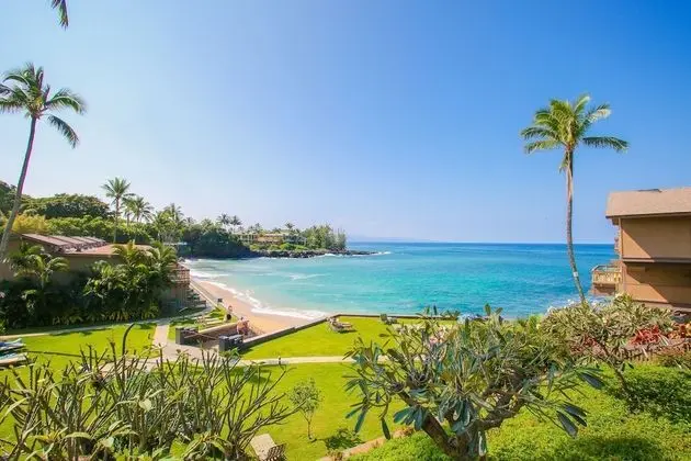 Kahana Sunset B7 2 Bedroom Condo by Redawning - Plaj