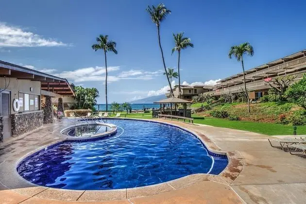 Kahana Sunset D7 2 Bedroom Condo by Redawning - Havuz