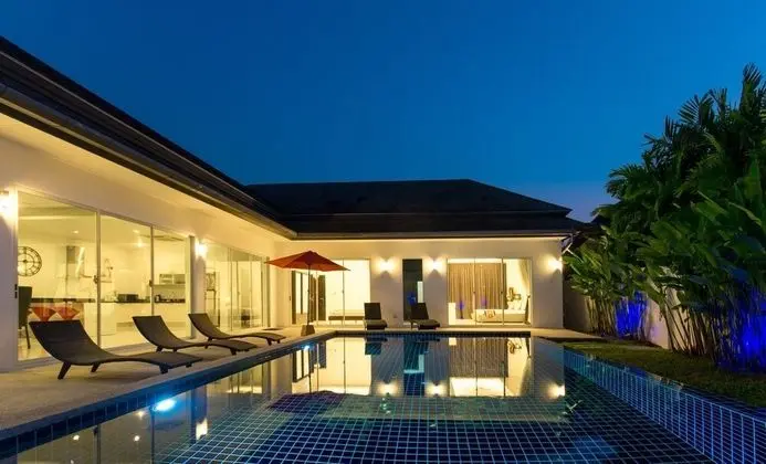 Kamala Contemporary 3 Bedrooms Pool Villa - Dış Mekan