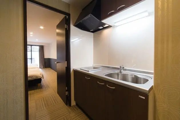 Karatachi Nanajo Ainomachi Japan Hotels - Mutfak