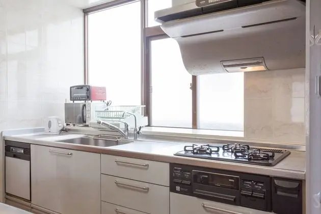 Kariyushi Condominium Resort Nago Sea Side House - Mutfak