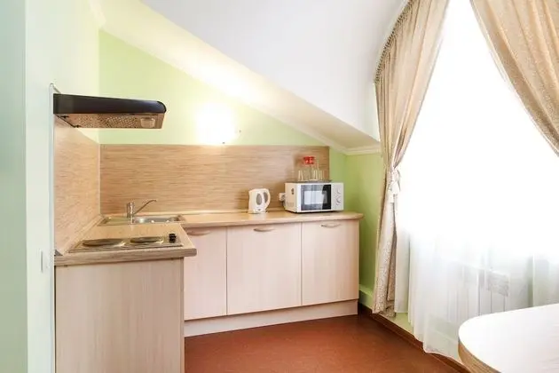 Kashirskaya Hotel Tyumen Centre - Mutfak