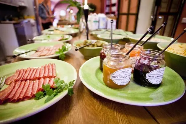 Kastellet Bed & Breakfast - Yerinde Yemek