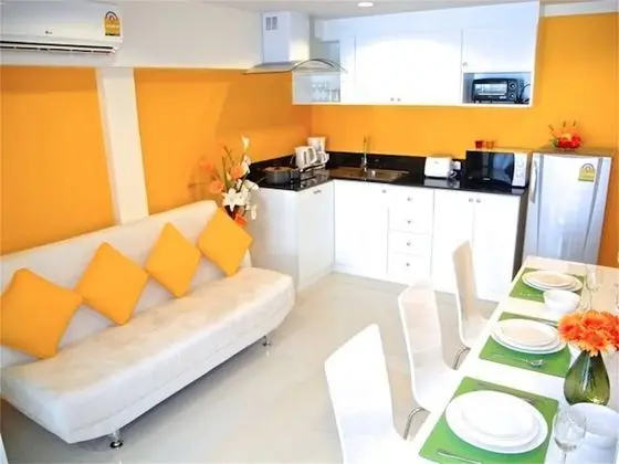Kata Plaza 1 bedroom Modern Apartment - Mutfak