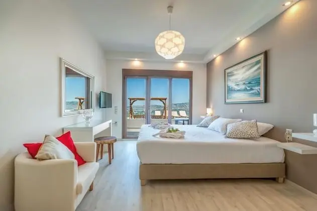 Villa Kedria with a panoramic ocean view - Oda