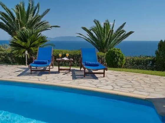 Villa-kephalos Front Line sea View Villa With Pool - Oda
