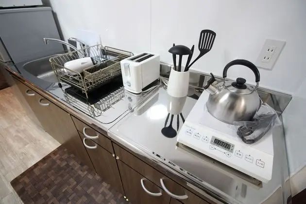 Kirari Guest House Kyoto Nijocastle - Mutfak