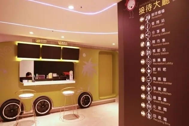 Kiwi Share Hotel - Zhongli Station Branch - Lobi