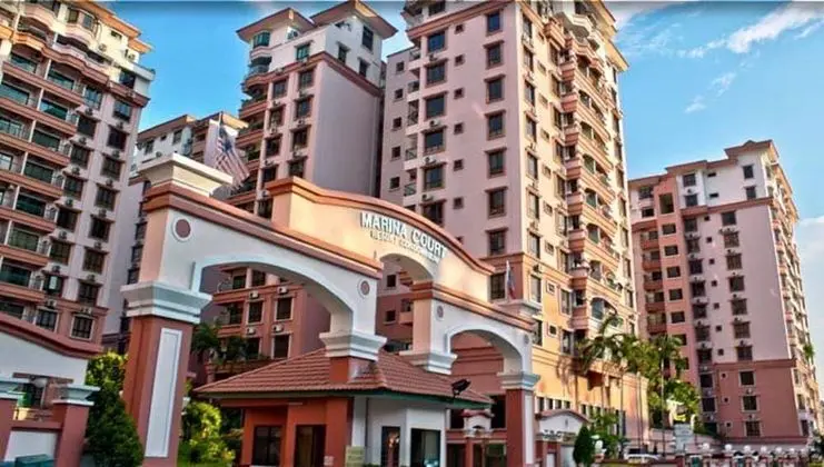 KK-Suites Residence at Marina Court - Dış Mekan