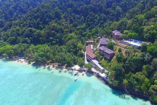 Koh Ngai Cliff Beach Resort - Dış Mekan