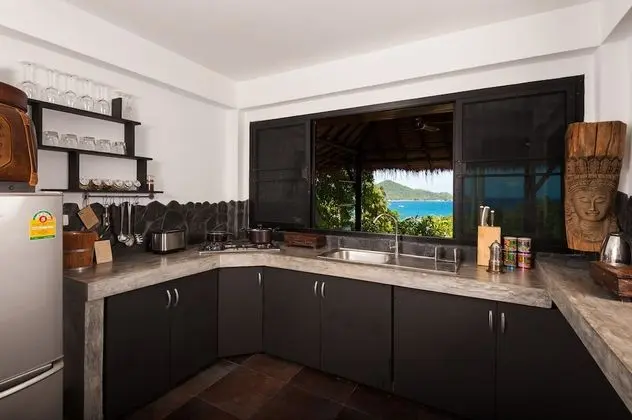 Koh Tao Heights Boutique Villas - Mutfak