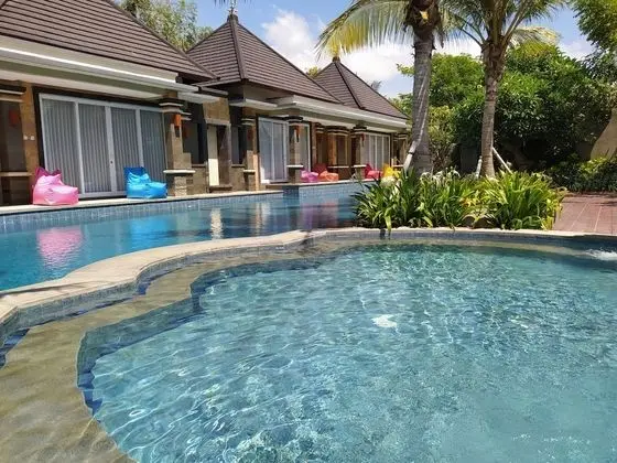 Kori Maharani Villas - Lagoon Pool Access Ocean View 3 - Havuz