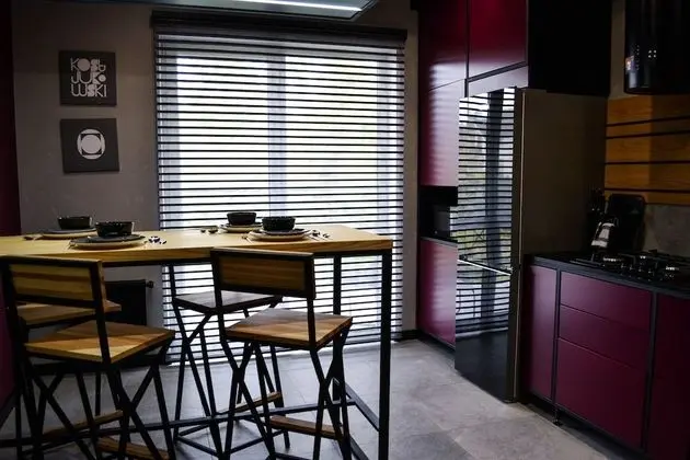 Kostjukowski brand-new apart-hotel - Mutfak