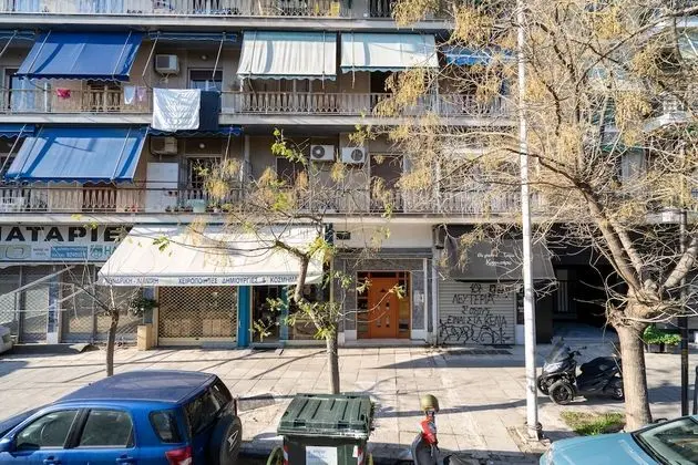 Kountouriotou New Quiet and Central Apt - Dış Mekan