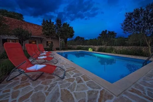 Villa Krasa Charming Stone House With Pool Isolated in Nature Bike Routs Around