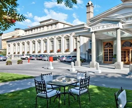 Kulm Hotel St. Moritz - Dış Mekan