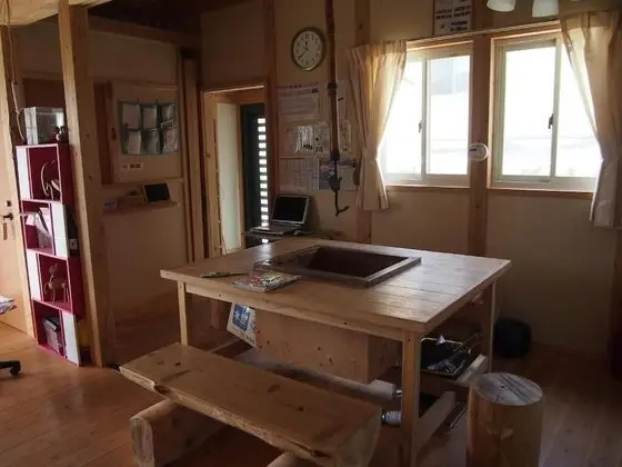 Kumamoto Guesthouse Little Asia - Hostel - Mutfak