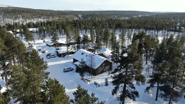 Kuukkeli Apartments Hirvas - Dış Mekan
