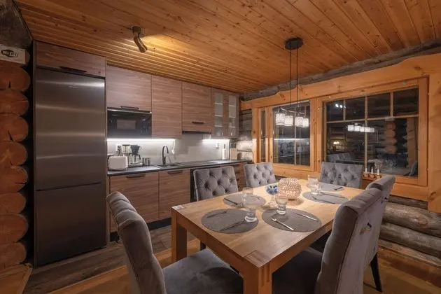 Kuukkeli Log Houses Villa Aurora (Pupula) - Öne Çıkan Resim