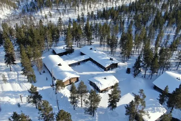 Kuukkeli Log Houses Porakka Inn - Dış Mekan