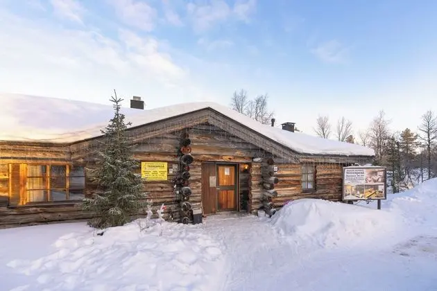 Kuukkeli Log Houses Teerenpesä - Dış Mekan