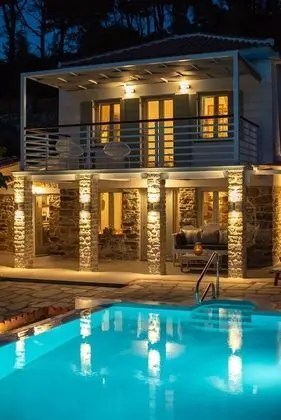 Villa Kyani with private Pool - Dış Mekan