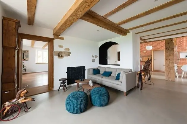 La Ferme de la Praz - İç Mekan