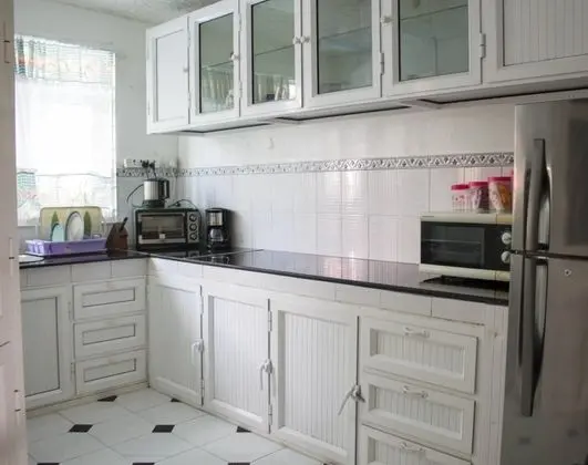 La Joliette Bungalow - Opposite Pereybere Beach - Mutfak