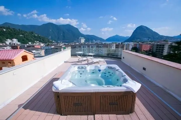 La Perla del Ticino Attico - Havuz